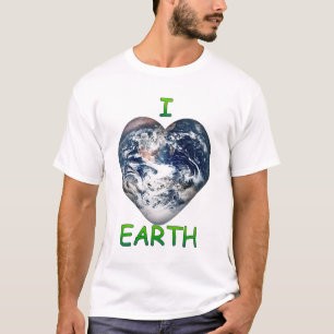 Camiseta I Heart Earth (I população cardíaca)