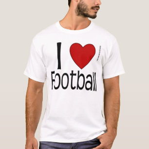 Camiseta I Heart Football Shirt