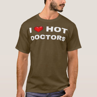 Camiseta I Heart Hot Doctors 2