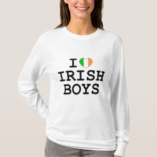 Camiseta I Heart Irish Boys