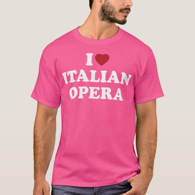 Camiseta I Heart Italiana Opera (Frente)