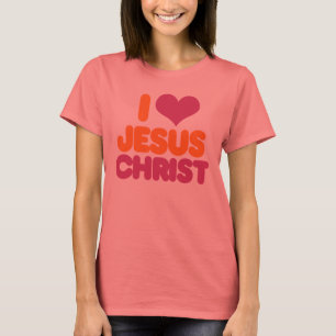 Camiseta I Heart Jesus Cristo