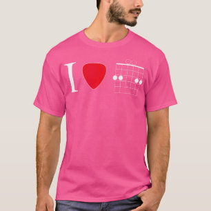 Camiseta I Heart Jesus Gsus Guitar Design