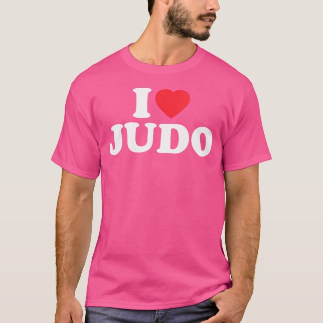 Camiseta I Heart Judo (Frente)