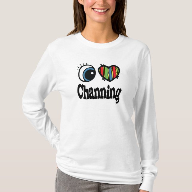 Camiseta I Heart (Love) Channing (Frente)