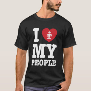 Camiseta I Heart (Love) Erawan My Lao Pessoas