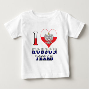 Camiseta I Heart Love Hobson Texas