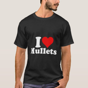 Camiseta I Heart Love Mullets