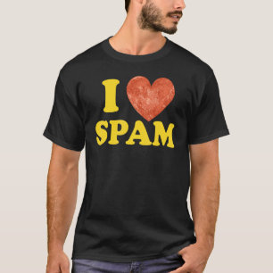 Camiseta I Heart Love Spam Canning Cooky Pork Comida Spam