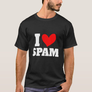 Camiseta I Heart Love Spam Canning Cooky Pork Comida Spam