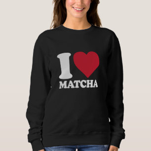 Camiseta I HEART MATCHA para Matcha Tea Lovers