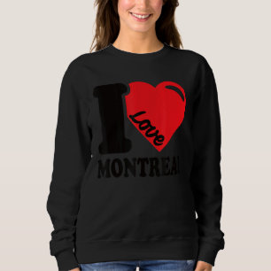 Camiseta I Heart Montreal Beaulinda Cidade Canadense I Love