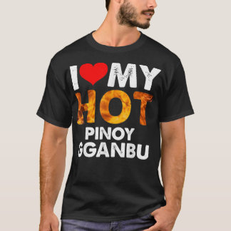 Camiseta I Heart My Hot Pinoy Gganbu for BFFs Friends 