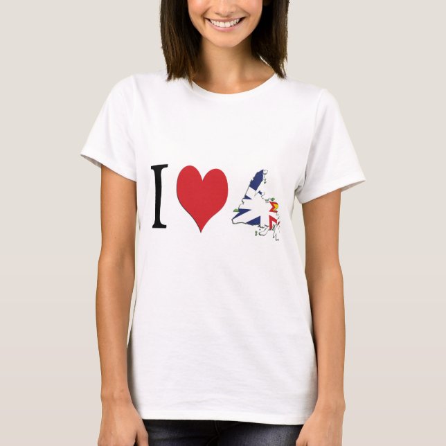 Camiseta I Heart Newfound (Frente)