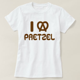 Camiseta I Heart Pretzel
