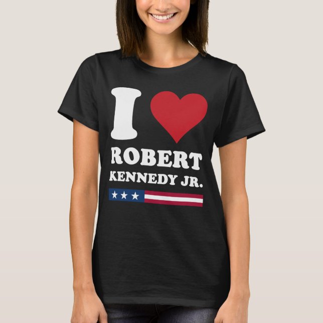 Camiseta I Heart Robert Kennedy JR (Frente)