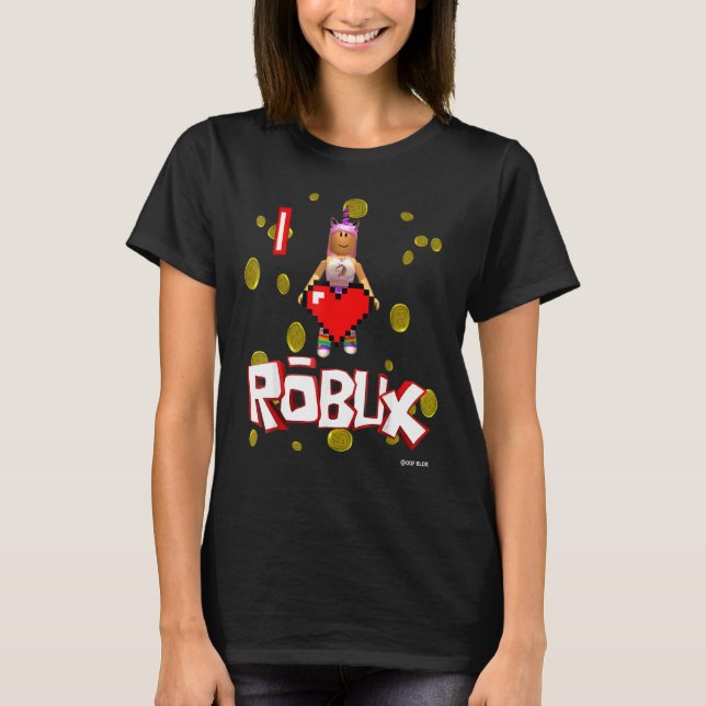 Camiseta I Heart Robux Girl (Frente)