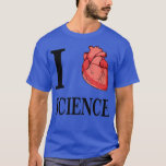 Camiseta I Heart Science Love Biology Anatomy anatomy ca<br><div class="desc">I Heart Science Love Biology Anatomy anatomy anatomical cardíaco surg.</div>