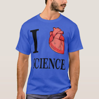 Camiseta I Heart Science Love Biology Anatomy anatomy ca