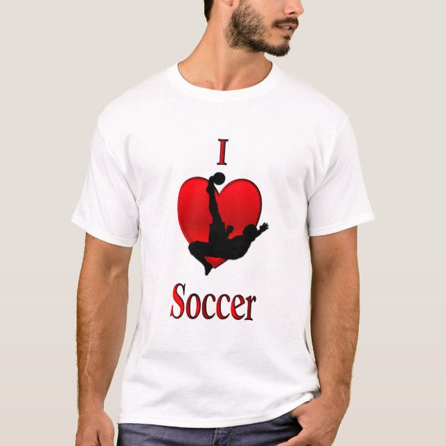 Camiseta I Heart Soccer (Frente)