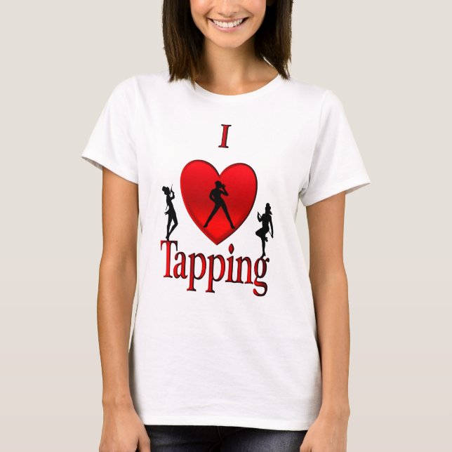 Camiseta I Heart Tap Dance (Frente)