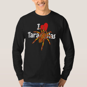 Camiseta I Heart Tarantulas - Design Tarantula Spider Quote