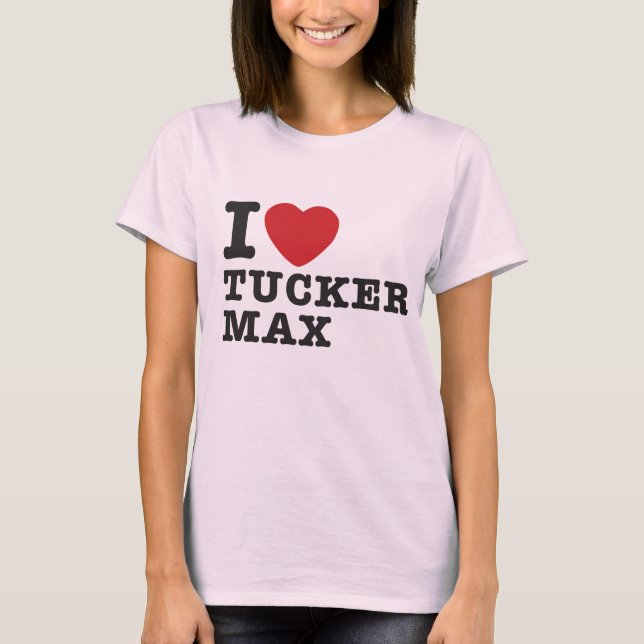 Camiseta I Heart Tucker Max 02 (Frente)