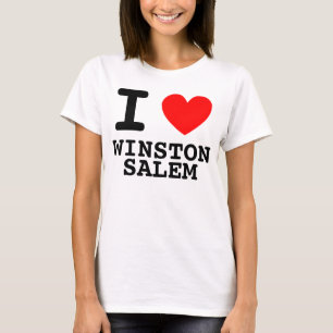 Camiseta I Heart Winston-Salem Shirt