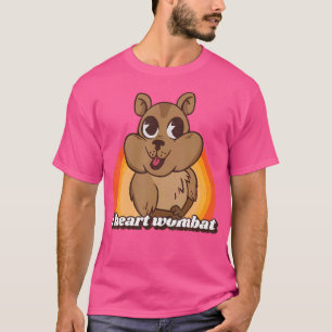 Camiseta I Heart Wombat Marsupials