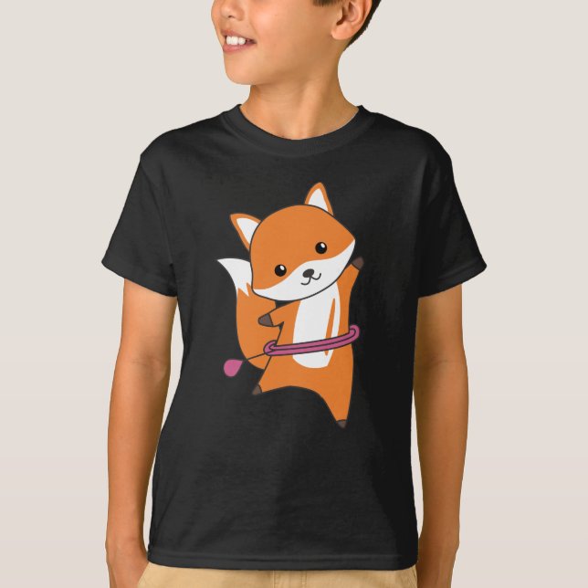 Camiseta I Huller Cole Fox Engraçada Raposa (Frente)
