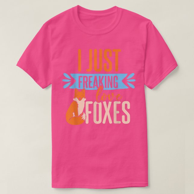 Camiseta I just freaking loves foes  (Frente do Design)