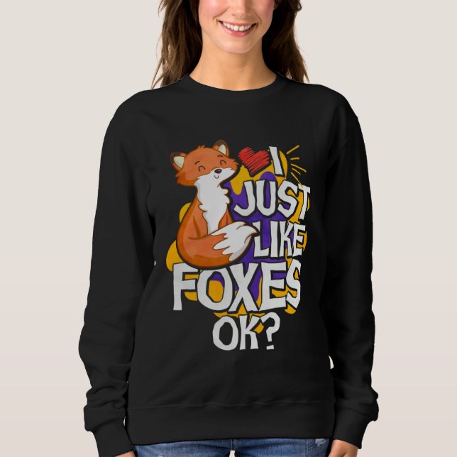 Camiseta I Just Like Foxes Ok (Frente)