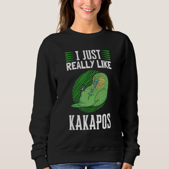 Camiseta I just like Kakapos New Zealand Parrot Kakapo (Frente)
