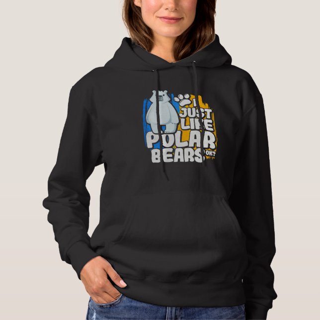 Camiseta I Just Like Polar Bears Ok (Frente)