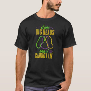 Camiseta I Like Big Beads And I Cannot Lie New Orleans Mard