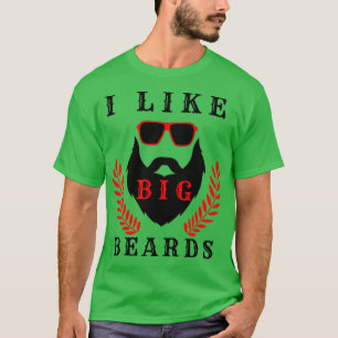 Camiseta I like big beards
