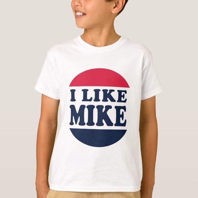 CAMISETA I-LIKE-MIKE-BUTTON (Frente)