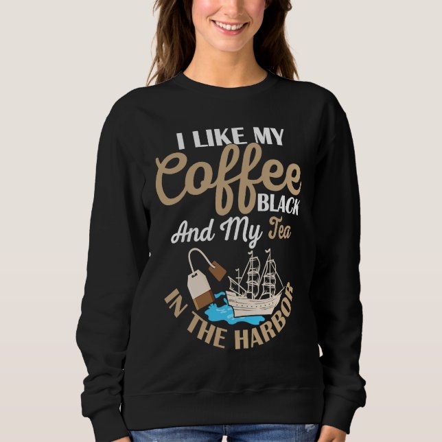Camiseta I Like My Coffee Black History Teacher Student (Frente)