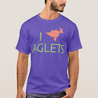 Camiseta I Love Aglets
