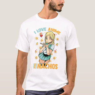 Camiseta I Love Anime And Takoyaki - Cute Kawaii - Manga Ot