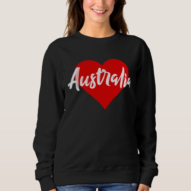 Camiseta I Love Australia  Aussie   For Women Girls (Frente)