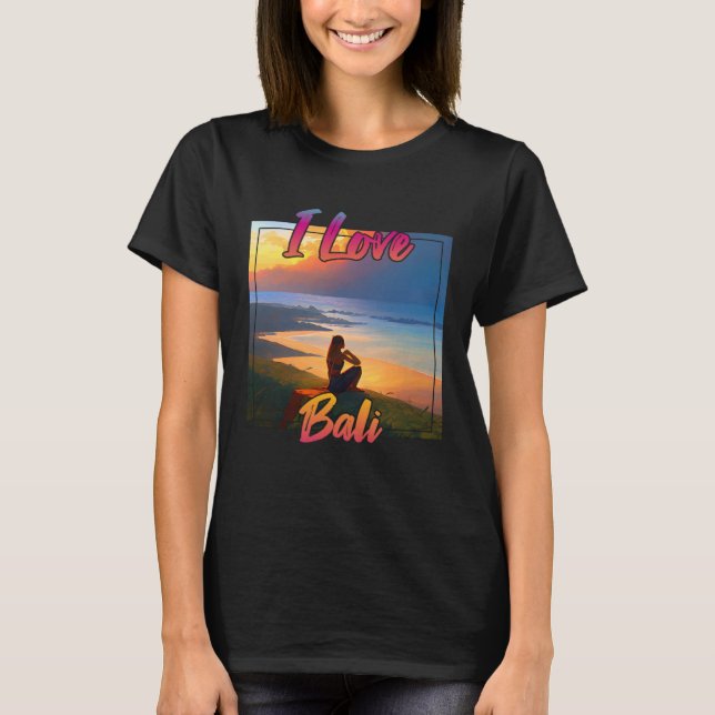 Camiseta I Love Bali (Frente)