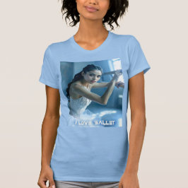 CAMISETA I LOVE BALLET - BALLET & DANCE