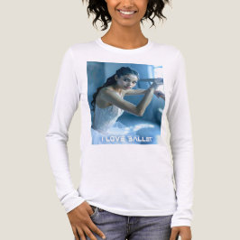 CAMISETA I LOVE BALLET - BALLET & DANCE