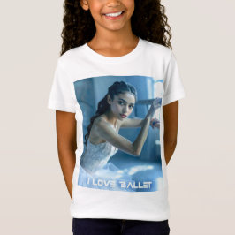 CAMISETA I LOVE BALLET - BALLET & DANCE