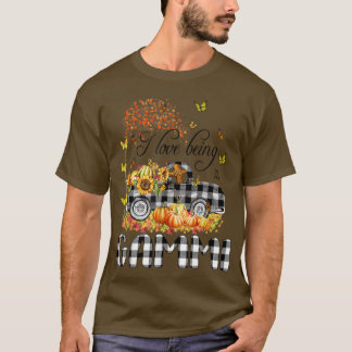 Camiseta I love being GAMMILovely Truck Autumn