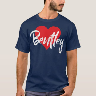 Camiseta I Love Bentley First Name T I Heart Named