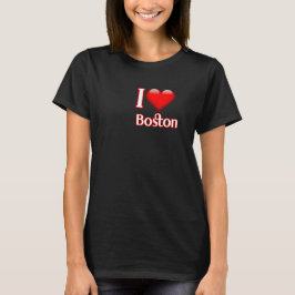 Camiseta I Love Boston