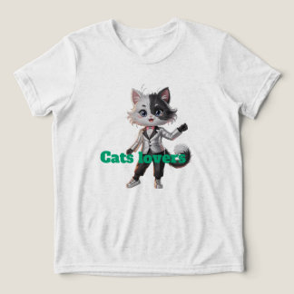 Camiseta I love cat