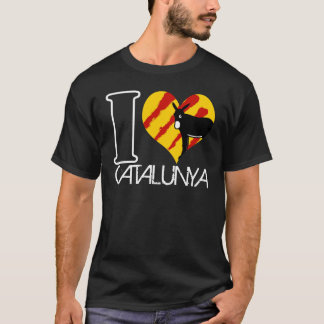 Camiseta I Love Catalunya